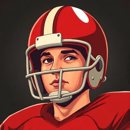 Tom Yewcic portrait